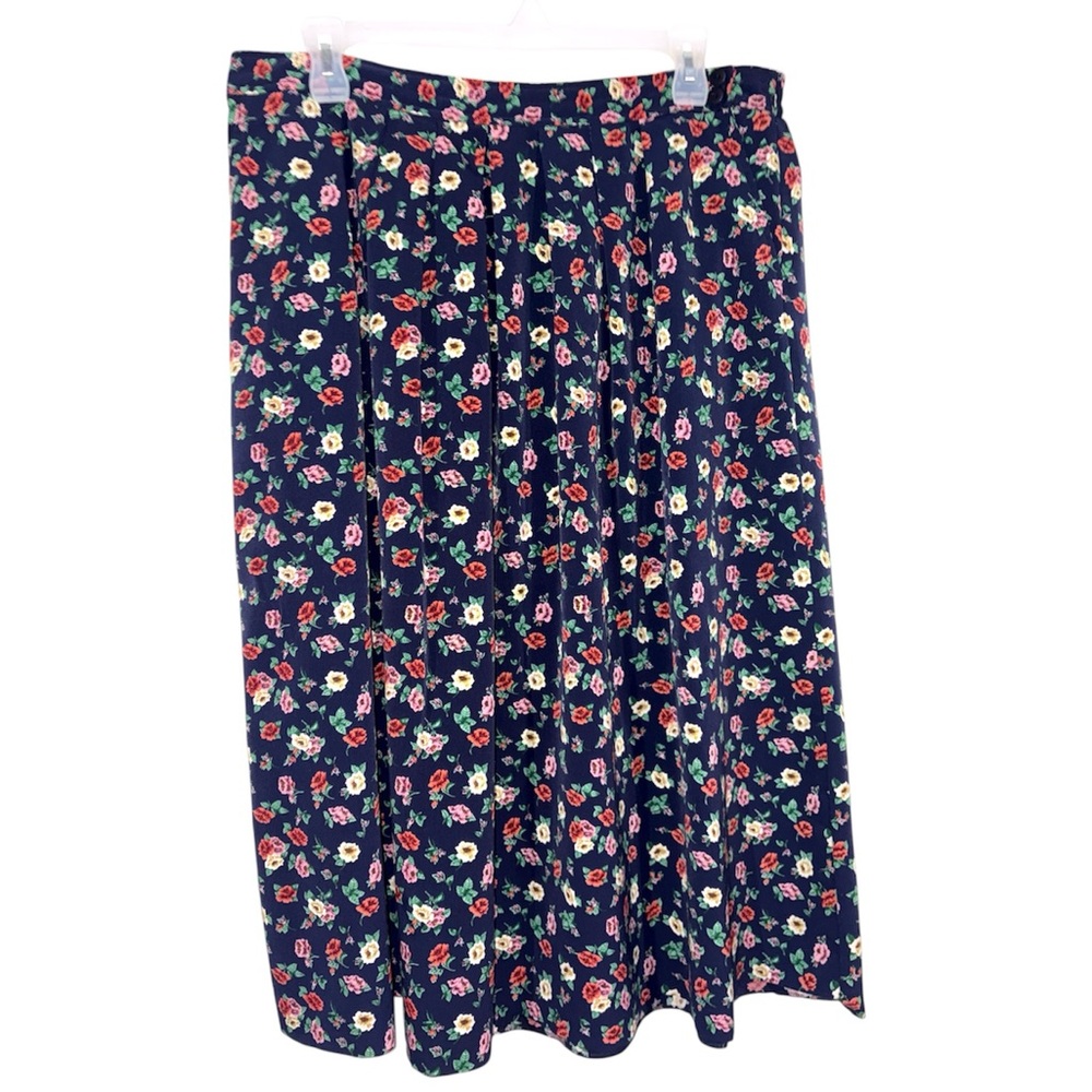 VINTAGE Floral Skirt with Pockets - Picture 4 of 7